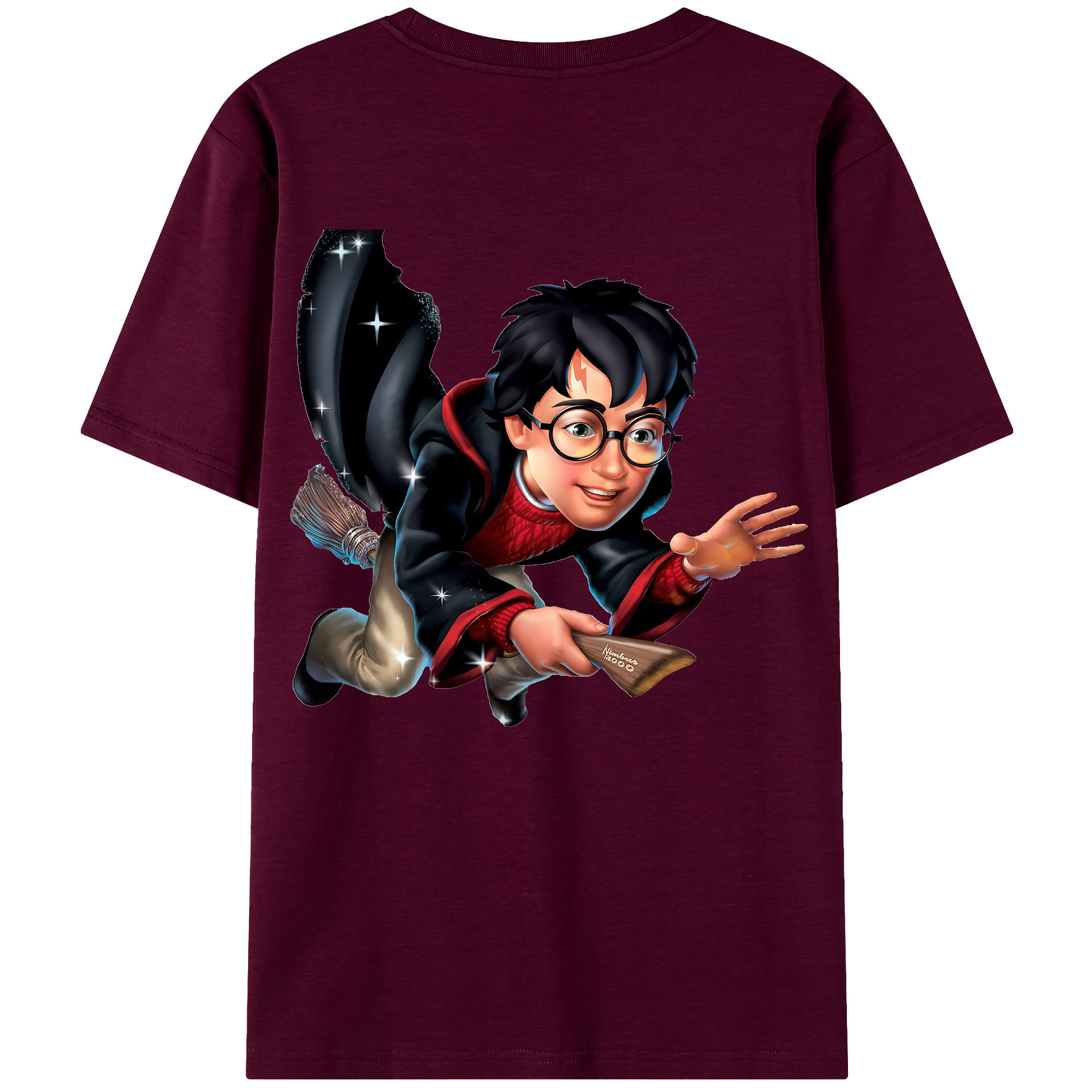 （画像用） Harry Potter ハリー・ポッターシリーズ レディース半袖Tシャツ(バックプリント)
